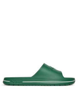 Pepe Jeans Klapki Beach Slide M PMS70159 Zielony ze sklepu MODIVO w kategorii Klapki męskie - zdjęcie 183558512