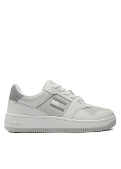 Tommy Jeans Sneakersy Tjw Retro Basket Tonal Logo EN0EN02571 Szary ze sklepu MODIVO w kategorii Buty sportowe damskie - zdjęcie 183558522