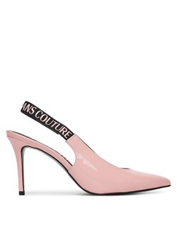 Sandały Versace Jeans Couture 78VA3S52 Różowy ze sklepu eobuwie.pl w kategorii Czółenka - zdjęcie 183561950