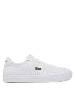 Lacoste Sneakersy La Piquée 2.0 7-49CFA0003 Biały ze sklepu MODIVO w kategorii Buty sportowe damskie - zdjęcie 183562292