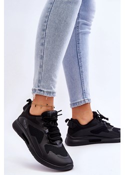 Sneakersy damskie półbuty Big Star LL274372 czarne ze sklepu butyolivier w kategorii Półbuty damskie - zdjęcie 183563940