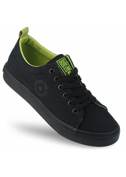 Trampki damskie półbuty Big Star LL274247 czarne ze sklepu butyolivier w kategorii Półbuty damskie - zdjęcie 183564004