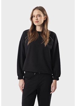 Bawełniana bluza z aplikacją z łańcuszków ze sklepu Molton w kategorii Bluzy damskie - zdjęcie 183565510