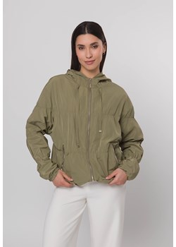 Przeciwdeszczowa kurtka oversize w kolorze oliwkowym ze sklepu Molton w kategorii Kurtki damskie - zdjęcie 183566781
