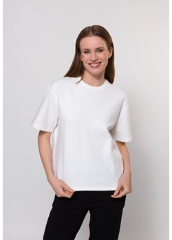 Biały t-shirt oversize ze sklepu Molton w kategorii Bluzki damskie - zdjęcie 183567541