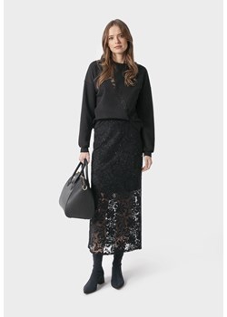 Bawełniana bluza z delikatną koronką ze sklepu Molton w kategorii Bluzy damskie - zdjęcie 183568152