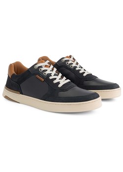 TRAVELIN&apos; Skórzane sneakersy &quot;Burnham&quot; w kolorze granatowym ze sklepu Limango Polska w kategorii Trampki męskie - zdjęcie 183570862