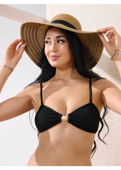 Sinsay - Góra od bikini ze złotymi zdobieniami - czarny ze sklepu Sinsay w kategorii Stroje kąpielowe - zdjęcie 183571661