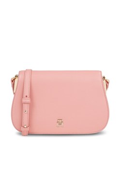 Torebka Tommy Hilfiger Th Spring Chic Flap Crossover AW0AW15974 Różowy ze sklepu eobuwie.pl w kategorii Listonoszki - zdjęcie 183572661