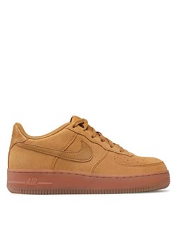 Sneakersy Nike Air Force 1 Lv8 3 (Gs) BQ5485 700 Brązowy ze sklepu eobuwie.pl w kategorii Buty sportowe damskie - zdjęcie 183572753