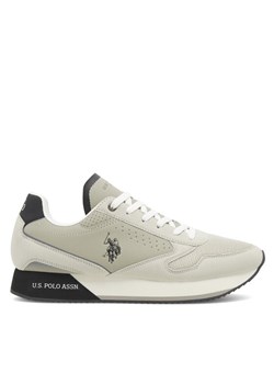 Sneakersy U.S. Polo Assn. NOBIL003G Szary ze sklepu eobuwie.pl w kategorii Buty sportowe męskie - zdjęcie 183572940