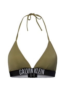 Calvin Klein Góra od bikinigo Kobiety khaki jednolity ze sklepu vangraaf w kategorii Stroje kąpielowe - zdjęcie 183575480