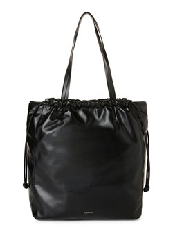 Calvin Klein Damski shopper Kobiety Sztuczna skóra czarny jednolity ze sklepu vangraaf w kategorii Torby Shopper bag - zdjęcie 183575593