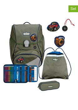 Scout 5-częściowy zestaw &quot;Adventure&quot; w kolorze khaki ze sklepu Limango Polska w kategorii Plecaki dla dzieci - zdjęcie 183576760