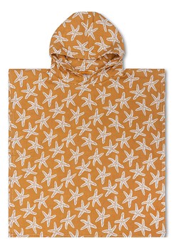 Swim Essentials Ponczo &quot;Sea Star&quot; w kolorze jasnobrązowym - 55 x 50 cm ze sklepu Limango Polska w kategorii Ręczniki dla dzieci - zdjęcie 183576883