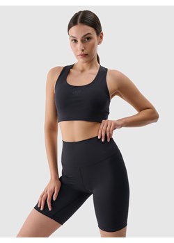 Damskie kolarki treningowe 4F 4FRSS25TFSTF019 - czarne ze sklepu Sportstylestory.com w kategorii Szorty - zdjęcie 183577132