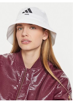 Kapelusz adidas Bucket JJ1494 Biały ze sklepu eobuwie.pl w kategorii Kapelusze damskie - zdjęcie 183577340