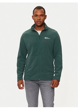 Jack Wolfskin Polar Taunus Fz 1711451 Zielony Regular Fit ze sklepu MODIVO w kategorii Bluzy męskie - zdjęcie 183578100