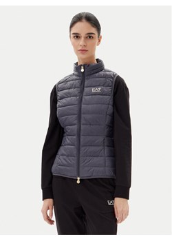 EA7 Emporio Armani Bezrękawnik 7W000087 AF12477 U8115 Szary Slim Fit ze sklepu MODIVO w kategorii Kamizelki damskie - zdjęcie 183578154