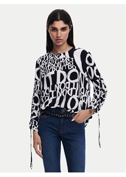 Desigual Bluzka 25SWBW04 Czarny Regular Fit ze sklepu MODIVO w kategorii Bluzki damskie - zdjęcie 183578274