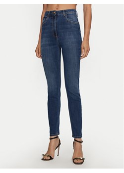 Elisabetta Franchi Jeansy PJ-68S-46E2-V320 Granatowy Skinny Fit ze sklepu MODIVO w kategorii Jeansy damskie - zdjęcie 183578283
