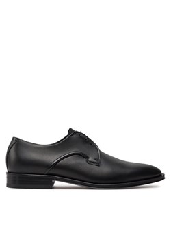 Boss Półbuty Derrek Derb Ltptly 50514016 Czarny ze sklepu MODIVO w kategorii Buty eleganckie męskie - zdjęcie 183578284