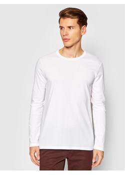 United Colors Of Benetton Longsleeve 3U53J1F05 Biały Relaxed Fit ze sklepu MODIVO w kategorii T-shirty męskie - zdjęcie 183578303