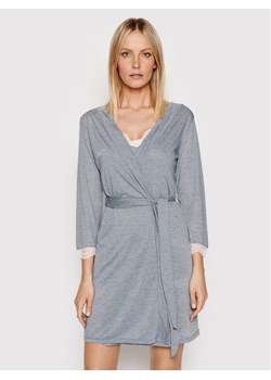 Etam Szlafrok Warm Day 6485864 Niebieski Regular Fit ze sklepu MODIVO w kategorii Szlafroki damskie - zdjęcie 183578343