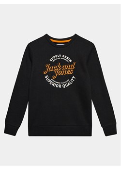 Jack&Jones Junior Bluza 12237110 Czarny Regular Fit ze sklepu MODIVO w kategorii Bluzy chłopięce - zdjęcie 183578350