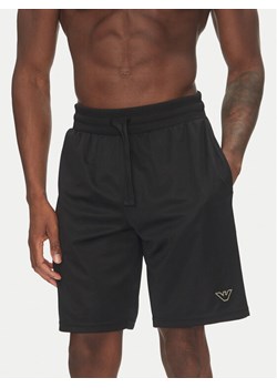 Emporio Armani Underwear Szorty sportowe EM000495 AF10791 UC001 Czarny Regular Fit ze sklepu MODIVO w kategorii Spodenki męskie - zdjęcie 183578452