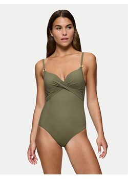 Triumph Strój kąpielowy Summer Twist 10222265 Zielony ze sklepu MODIVO w kategorii Stroje kąpielowe - zdjęcie 183578480