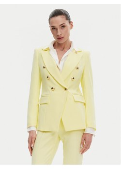 Maryley Marynarka 25EB139/43LL Żółty Regular Fit ze sklepu MODIVO w kategorii Marynarki damskie - zdjęcie 183578533