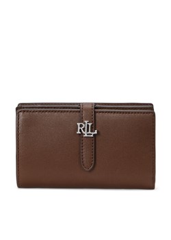 LAUREN RALPH LAUREN Duży Portfel Damski 432915358006 Brązowy ze sklepu MODIVO w kategorii Portfele damskie - zdjęcie 183578580