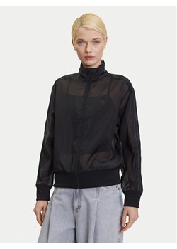 adidas Bluza adicolor Sheer JN6130 Czarny Loose Fit ze sklepu MODIVO w kategorii Bluzy damskie - zdjęcie 183578642