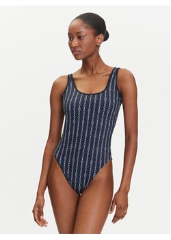 Tommy Hilfiger Strój kąpielowy UW0UW05905 Granatowy ze sklepu MODIVO w kategorii Stroje kąpielowe - zdjęcie 183578700