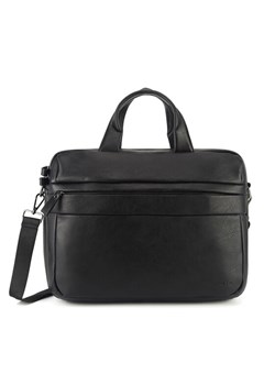 Lanetti Torba na laptopa LAN-N-008-05 Czarny ze sklepu MODIVO w kategorii Torby na laptopa - zdjęcie 183578761
