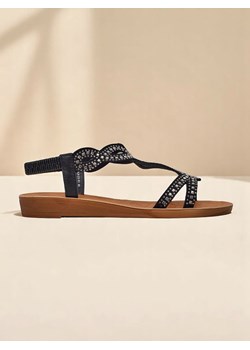 Royalfashion Damskie sandały z ozdobnymi paseczkami Lola Grace ze sklepu royalfashion.pl w kategorii Sandały damskie - zdjęcie 183581910