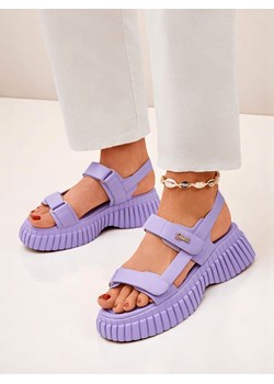 Royalfashion Damskie sandały na grubszej podeszwie Hortez ze sklepu royalfashion.pl w kategorii Sandały damskie - zdjęcie 183582003