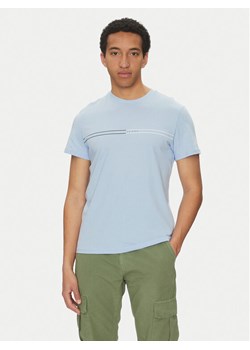 Tommy Jeans T-Shirt Entry Graphic DM0DM20779 Niebieski Slim Fit ze sklepu MODIVO w kategorii T-shirty męskie - zdjęcie 183582862