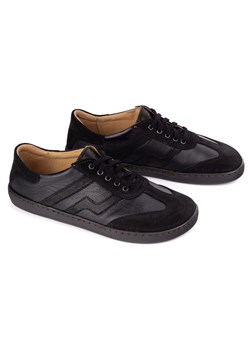 Buty barefoot damskie skórzane Olivier Eliza czarne ze sklepu butyolivier w kategorii Półbuty damskie - zdjęcie 183585062