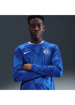 Męska koszulka piłkarskia z długim rękawem Nike Dri-FIT Chelsea F.C. Stadium 2025/26 (wersja domowa) – replika - Niebieski ze sklepu Nike poland w kategorii T-shirty męskie - zdjęcie 183585183