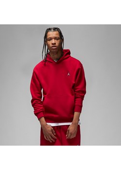 Męska bluza z kapturem Jordan Brooklyn Fleece - Czerwony ze sklepu Nike poland w kategorii Bluzy męskie - zdjęcie 183585193