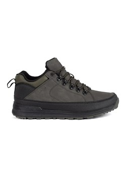 Vico Zielone wiązane męskie buty trekkingowe ze sklepu ButyModne.pl w kategorii Buty trekkingowe dziecięce - zdjęcie 183589182