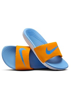 Klapki Nike Kawa FJ8812-801 pomarańczowe - id: 225545 - marki Nike - 183589371 Klapki Nike Kawa FJ8812-801 pomarańczowe ze sklepu ButyModne.pl w kategorii Klapki dziecięce - zdjęcie 183589371