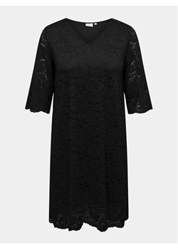 ONLY Carmakoma Sukienka koktajlowa Summer 15309315 Czarny Regular Fit - id: 0000303067847 - marki ONLY - 183591304 ONLY Carmakoma Sukienka koktajlowa Summer 15309315 Czarny Regular Fit ze sklepu MODIVO w kategorii Sukienki - zdjęcie 183591304