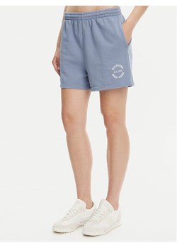 Tommy Hilfiger Szorty sportowe UW0UW05794 Niebieski Regular Fit ze sklepu MODIVO w kategorii Szorty - zdjęcie 183591371