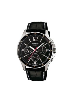 Zegarek Casio MTP-1374PL-1AVEF Czarny ze sklepu eobuwie.pl w kategorii Zegarki - zdjęcie 183592662