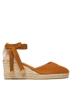 Espadryle Castañer Carina/6/002 021644 Brązowy ze sklepu eobuwie.pl w kategorii Espadryle damskie - zdjęcie 183592692