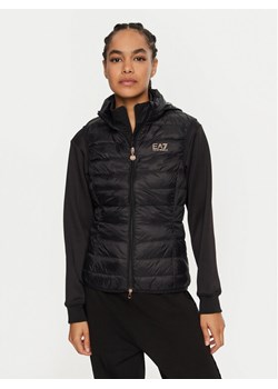 EA7 Emporio Armani Bezrękawnik 6DTQ06 TNGPZ 0210 Czarny Regular Fit ze sklepu MODIVO w kategorii Kamizelki damskie - zdjęcie 183593324