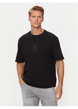 Armani Exchange T-Shirt 6DZTLE ZJ9JZ 1200 Czarny Regular Fit ze sklepu MODIVO w kategorii T-shirty męskie - zdjęcie 183593343
